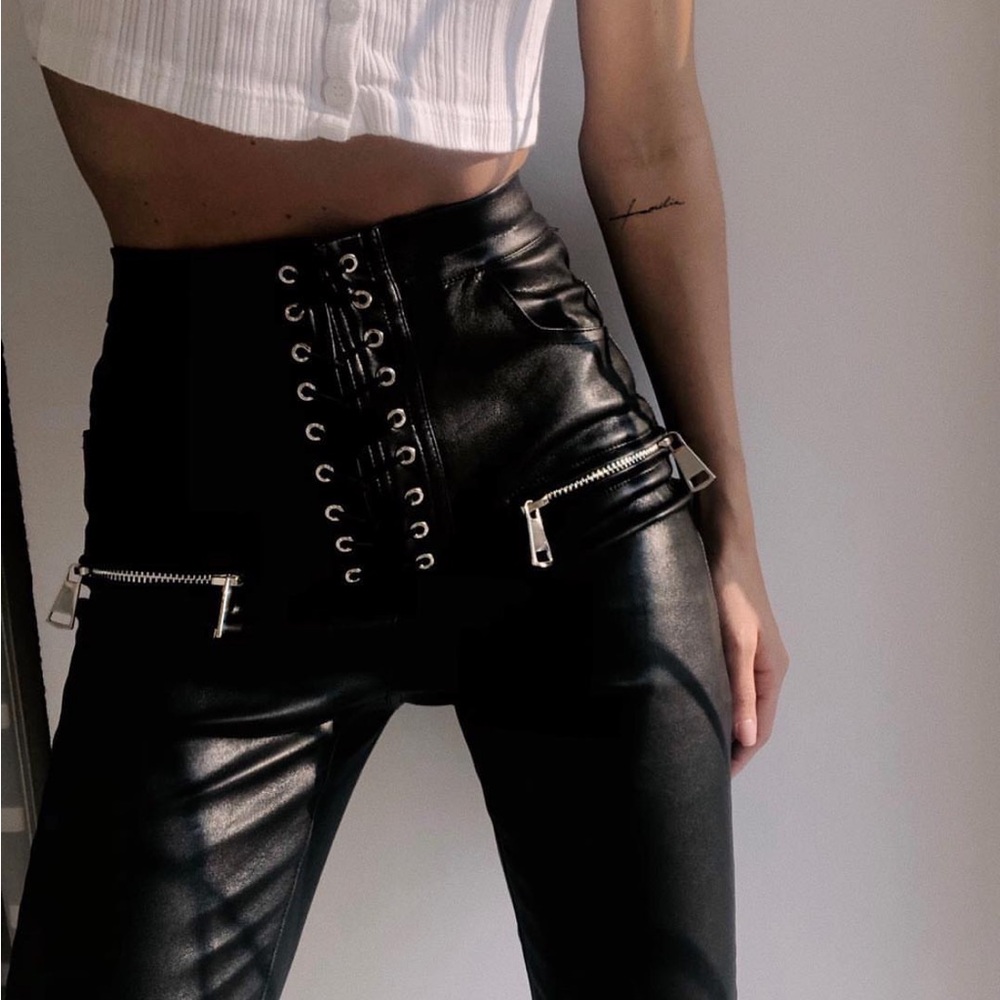 AMOUR Genuine Leather pants